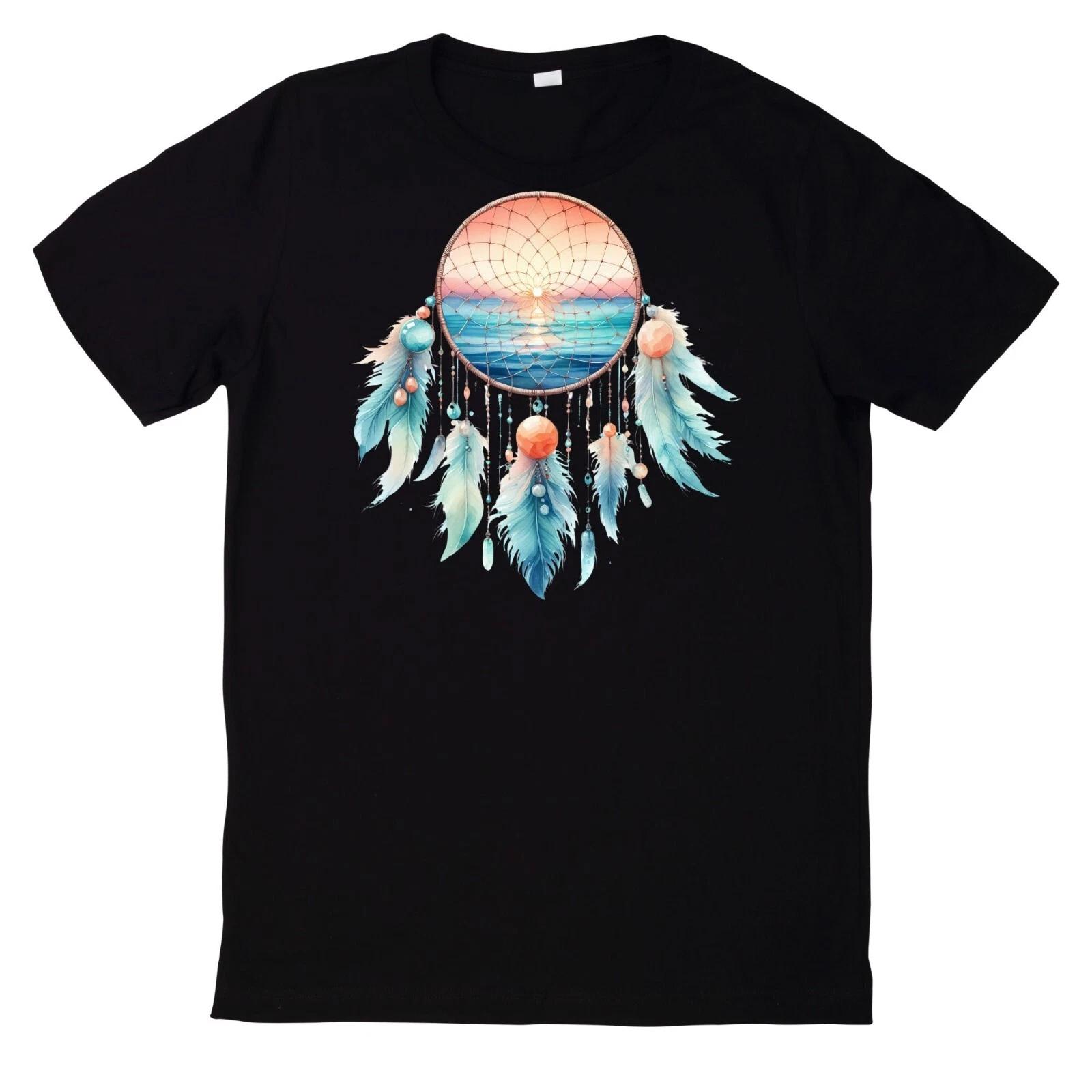 T-Shirt Aquarell Boho Traumfänger XXL