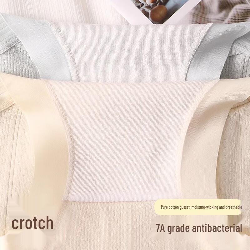 FitonTon Women's 5-Pack Pure Cotton Seamless Briefs