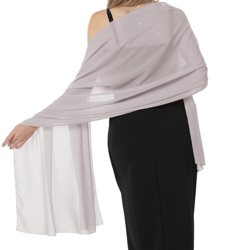 Women's Chiffon Evening Shawl and Wrap for Weddings and Bridesmaids