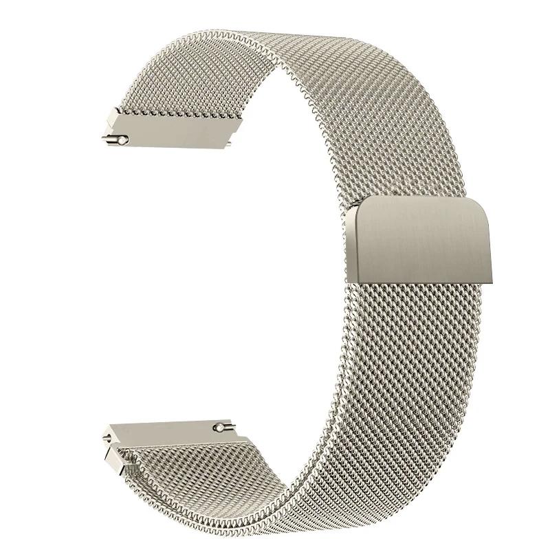 Strap Milanese loop Watch Band 22mm 20mm For TicWatch Pro 3 Ultra E3 E2 S2 Pro X GTW 2025 Smartwatch Bracelets Women Men Correa