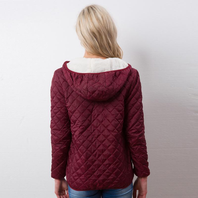 VANGULL Damen Daunenparkas, Daunenjacken, weiblich, mit Baumwolle gefüttert, Wintermantel, Kapuzenpullover, Oberbekleidung