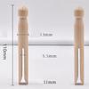 25Pcs 11Cm Wood Dolly Peg Wood Clothes Pins Pegs Traditional Dolly Wooden Clothes Pegs Clothes Pins Clothespins Crafts Supplies