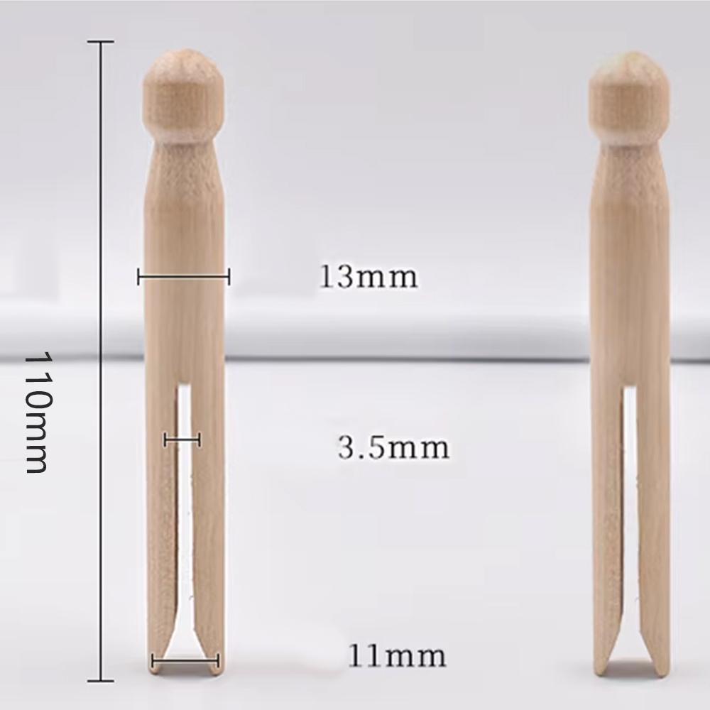 25Pcs 11Cm Wood Dolly Peg Wood Clothes Pins Pegs Traditional Dolly Wooden Clothes Pegs Clothes Pins Clothespins Crafts Supplies