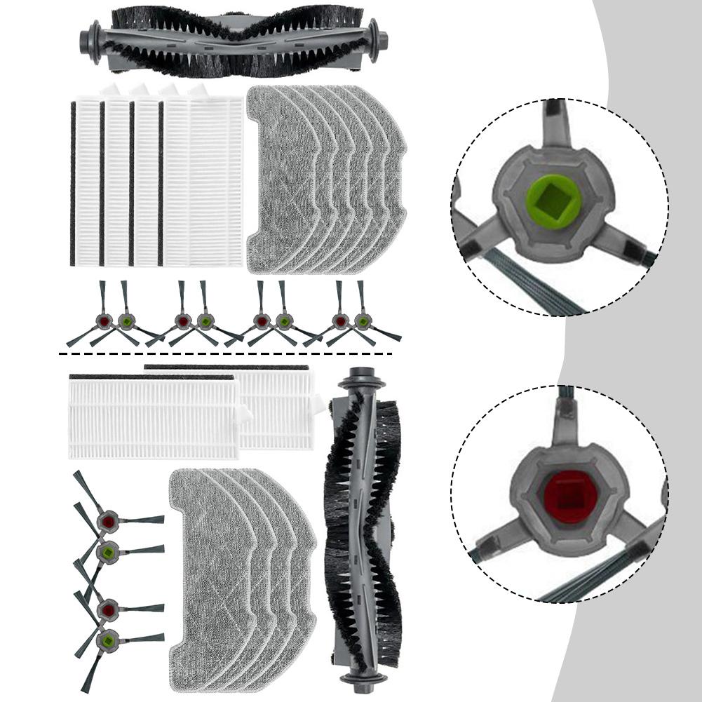 1 Set Hauptbürste Seitenbürsten Filter-Kit Für AIRROBO P30 Staubsauger Zubehör Reinigungsersatzteil Zum Ersetzen