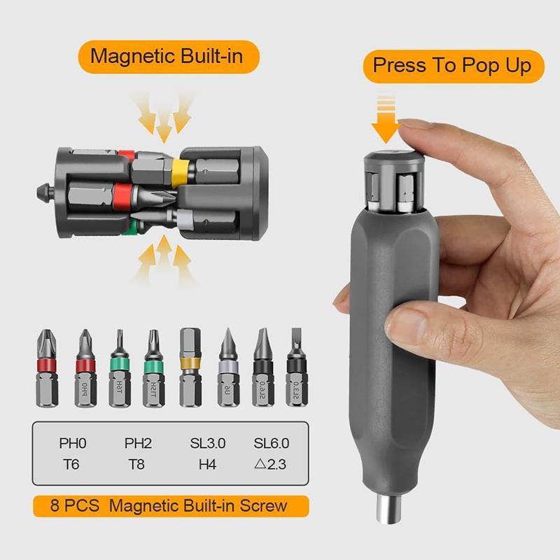 Precision Screwdriver Set, 40 in 1 Small Screwdriver Set with Case, Pocket Mini Screwdriver Magnetic Repair Tool Kit