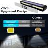 2/4PCS Clip On Solar Lights Outdoor Waterproof Tree Clip LED Motion Sensor Wall Fence Light for Garden Patio Porch Fence Gutter Garage Camping