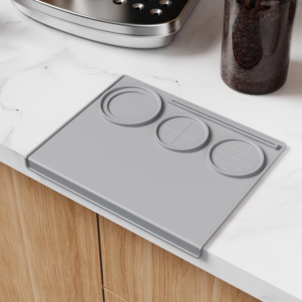 Food Grade Coffee Tamper Mat Heat Resistant Silicone Pad Espresso Tamping Mat  Bar Station