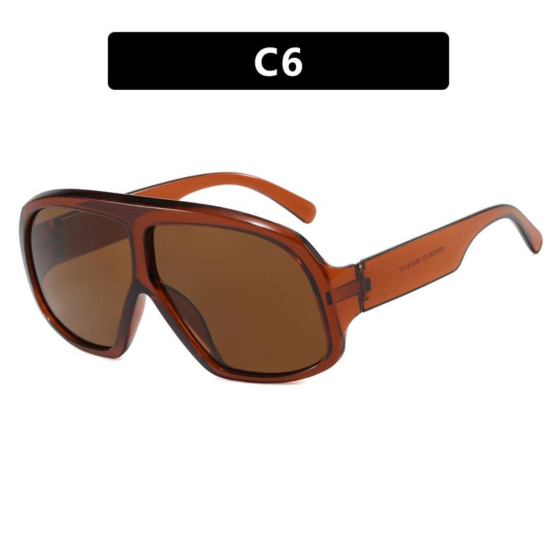 KEDUN 2025 Large Toad Shape Sunglasses: Trendy European-American Hip Hop Style for Fashionable Ladies