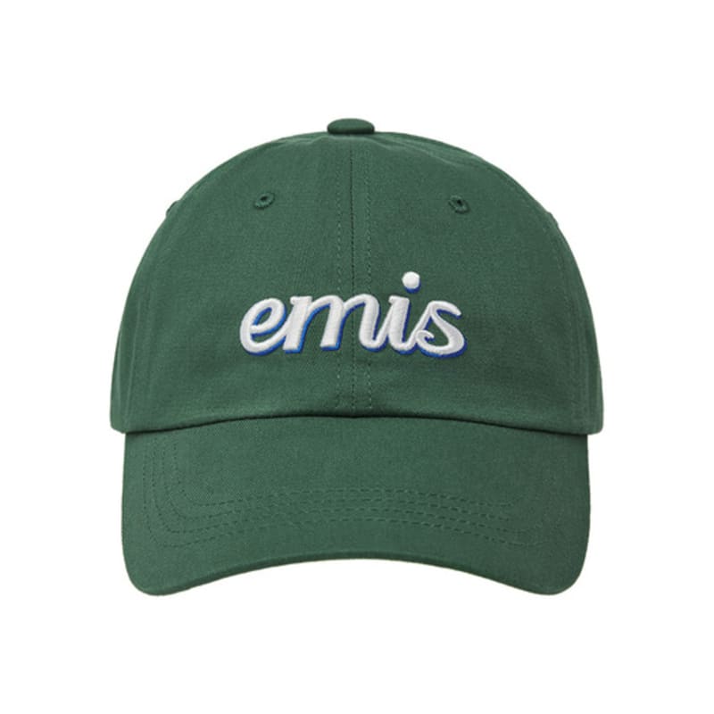

EMIS LAYERED LOGO BALL CAP-GREEN GREEN