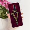 For Nokia 6 2018 Case Cover Transparent Luxury Crown A-Z Letters 2D Flat Pattern Soft Casing For Nokia 6