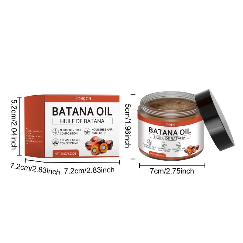 Organic Batana Oil for Hair Growth Nourishing Hair Naturally Reduces Hair Loss Anti Breakage for Home Use