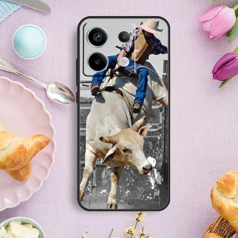 Bullfight Bull Fighter Case For Redmi Note 13 Pro Plus Note 12 9 10 11 Pro 9S 10S 11S 12S Redmi 12 10 C 13C Cover