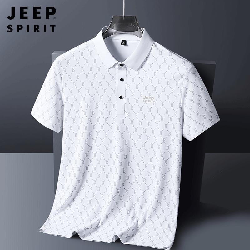 Мужская летняя футболка-поло JEEP SPIRIT L