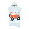 Adult Bath Towel Beach Towel Cape Geometric Print Hooded Bath Towel