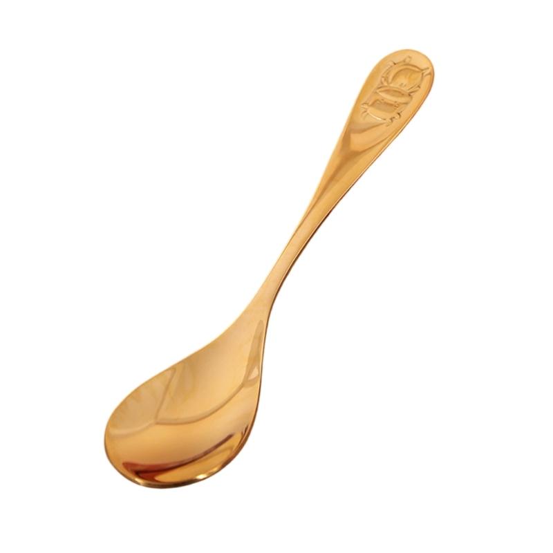 Premium Bronze Soup Spoon Features Detailed Chinese Birth Animal Engravings Ideal For Family Meals And Gift