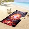 Bayern Munich Stripes Emblem beach towel Portable for travel Outdoor camping seaside quickdrying swim towel Outdoor pool towel