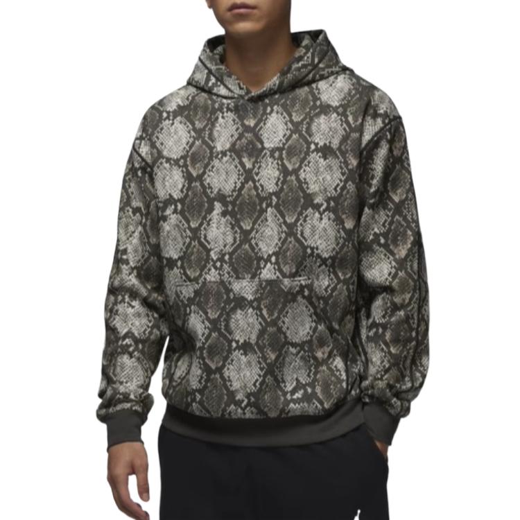 

New JORDAN Sport Hoop Fleece Men s Dri-FIT Printed Pullover Hoodie HF9895-010 XL