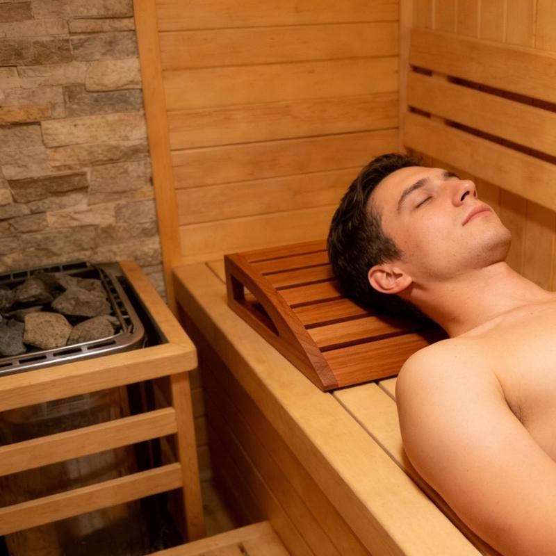 Holzsauna Kopfstütze Entspannungskissen Ergonomisches Nackenstützkissen Bequemes Dampfbad Zubehör Zum Entspannen
