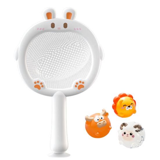 

Набор светящихся игрушек для ванны в виде животных, без отверстий, светящаяся игрушка для ванны, плавающая C