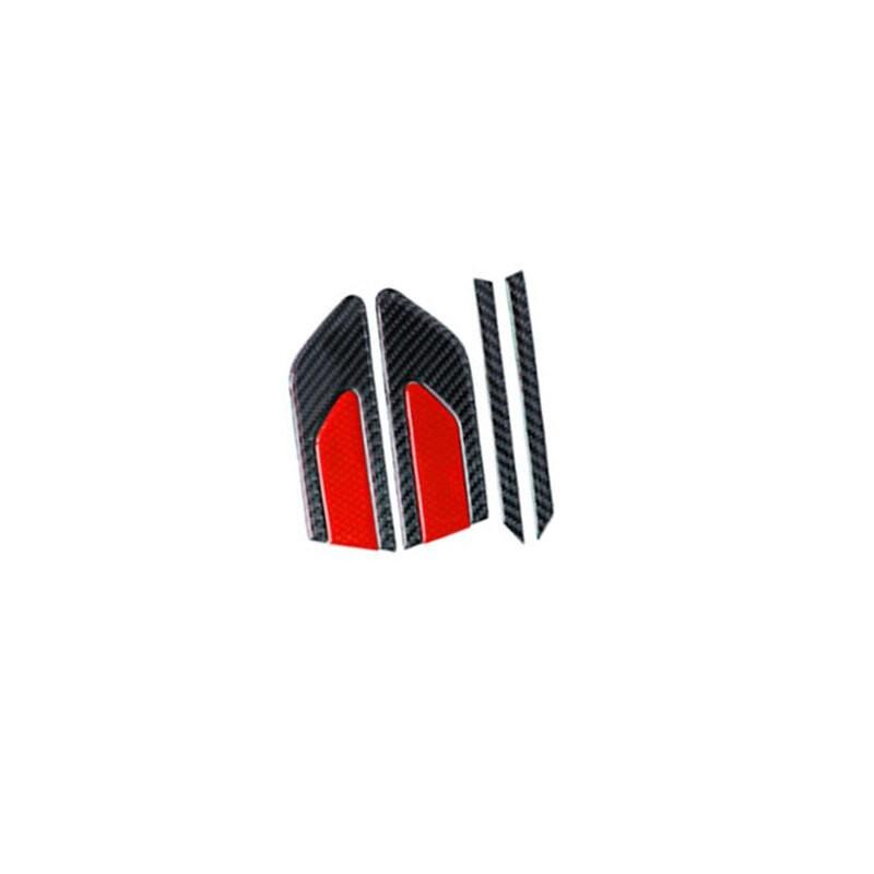 Real Carbon Fiber Fender Vent Outlet Trim For Mitsubishi Outlander Sport 11-2023