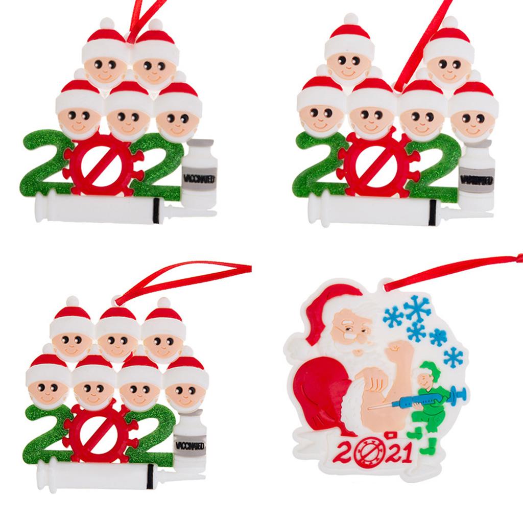 Christmas Santa Claus Figurine Decoration Xmas Hanging Decorations Ornament Doll Toy Holiday DIY Decor Festival Present