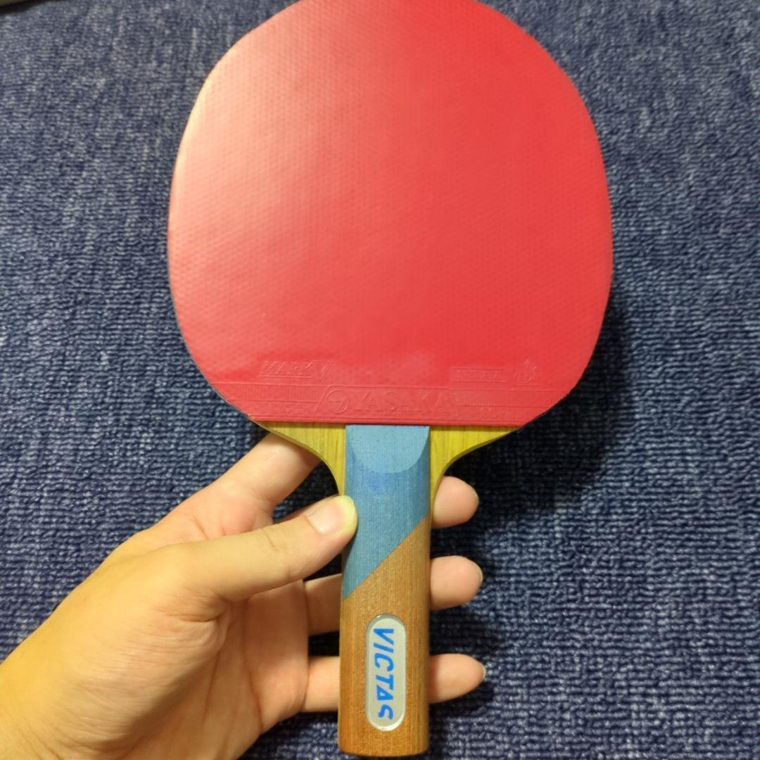 Used VICTAS SWAT 5PW table tennis racket YASAKA MARK V price reduction available