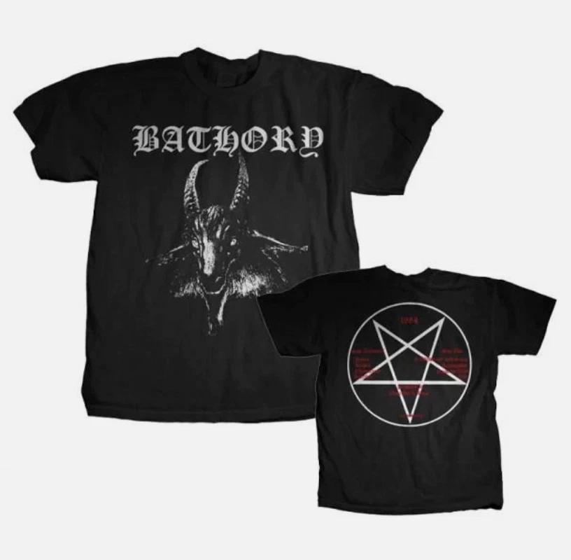 Футболка с логотипом козла Bathory (двусторонний) 2XL