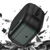 2Pcs PU Leather Protective Case for Galaxy Buds4/4Pro Full Protection Skin Shell Shockproof Anti‑Drop Earbuds Cover W/ Carabiner