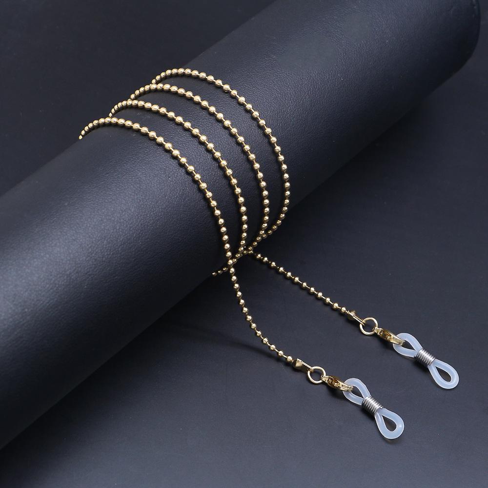 Fashion Glasses Beaded Glasses Chain For Women Summer Daisy Flower Beads Hangs Mask Strap Handmade Necklace Sunglasses Lanyard