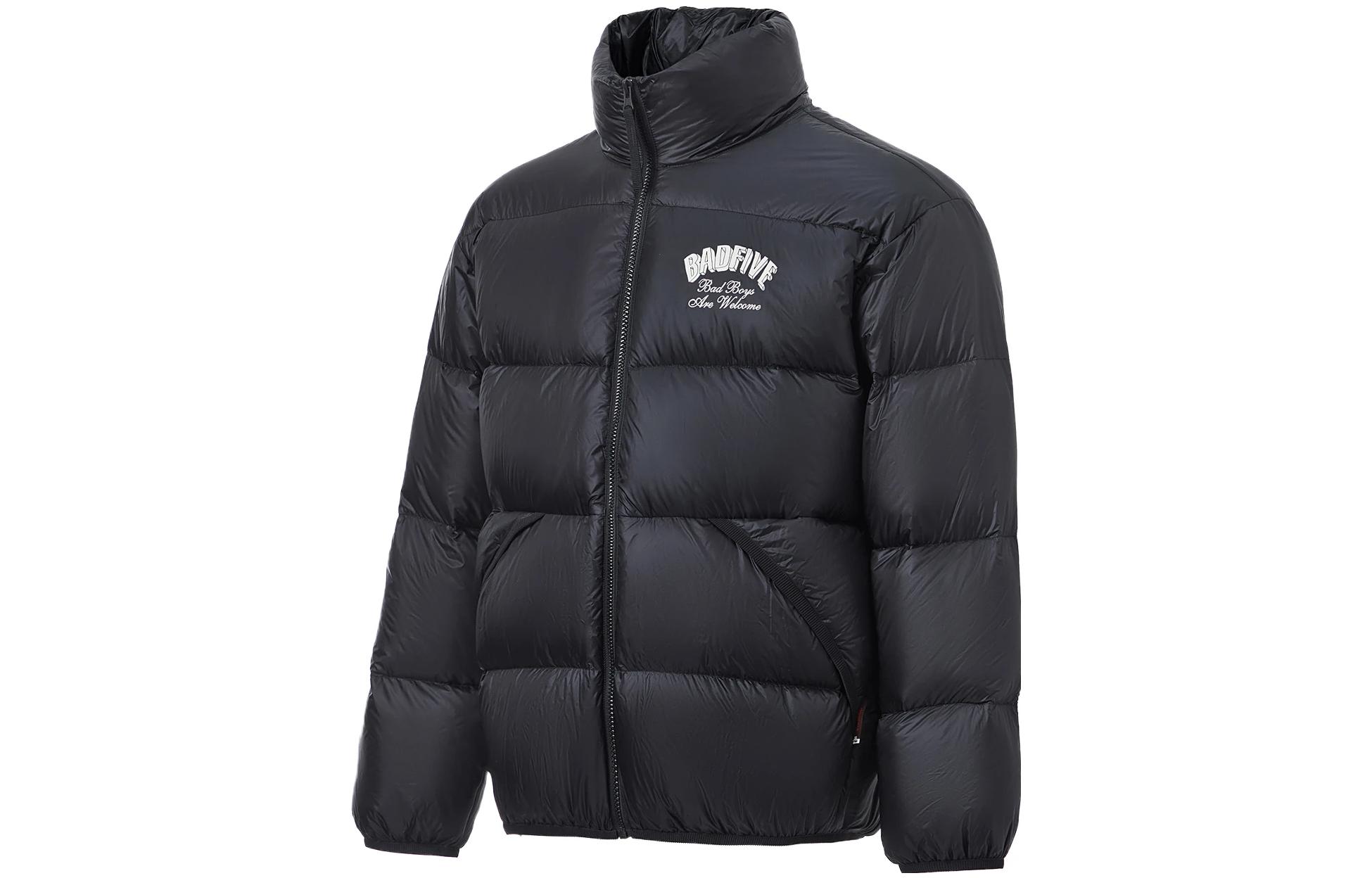 Li Ning BADFIVE Down Jacket Men s Black AYMT139-4 L