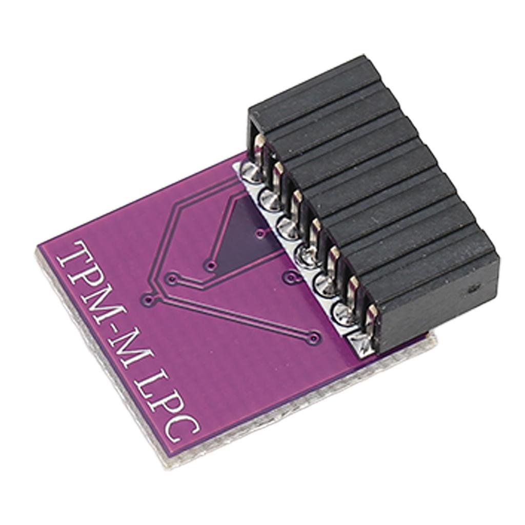 TPM 2.0 Encryption Security Module 14Pin LPC Interface TPM 2.0 Module for Win11 2.0 for ASUS Platform Purple