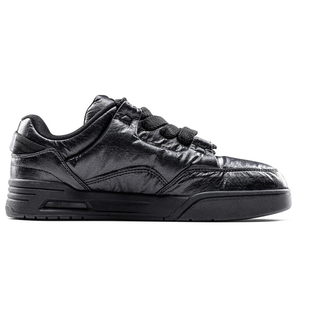 Anta Aojie Paper Making Technology Versatile Comfortable Shock Absorbing Wear Resistant Low Top Skate Shoes Men Skate Shoes Black 112418040X-1