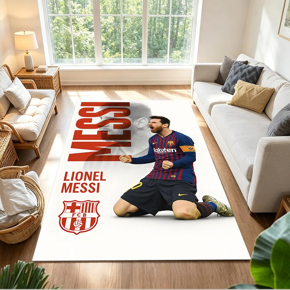Messi Large Mouse Pad Desk Mouse Pad Study Desk Mat Non-Slip Rubber Bottom Office Desk Accessory