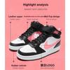 Nike Court Borough Mid 2 GS White Sunset Pulse Kids Sneakers Black CD7782-005