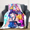 Vibrant Fashion Icons Blanket Soft Throw Blanket For Home Bedroom Bed Sofa Travel Office Solid Christmas Blanket