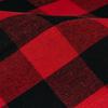 Set of 4 Christmas Napkins Plaid Red Black 15.7X15.7Inches Washable Reusable for Holiday Christmas Party Table Setting Decor
