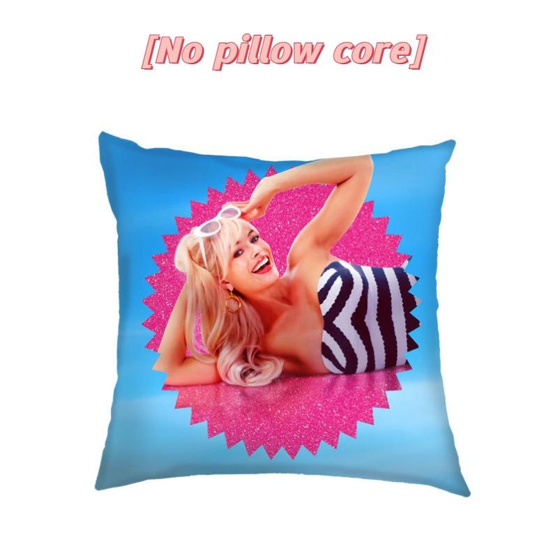 Cross-border New Barbie Girl Pillow Cover Wholesale Cushion Cover Sofa Backrest Cover