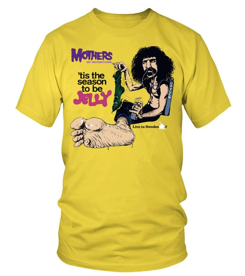 

Rare Frank Zappa Music Star Heavy Cotton Yellow Full Size T Shirt For Men AG369 Unisex T-Shirt M