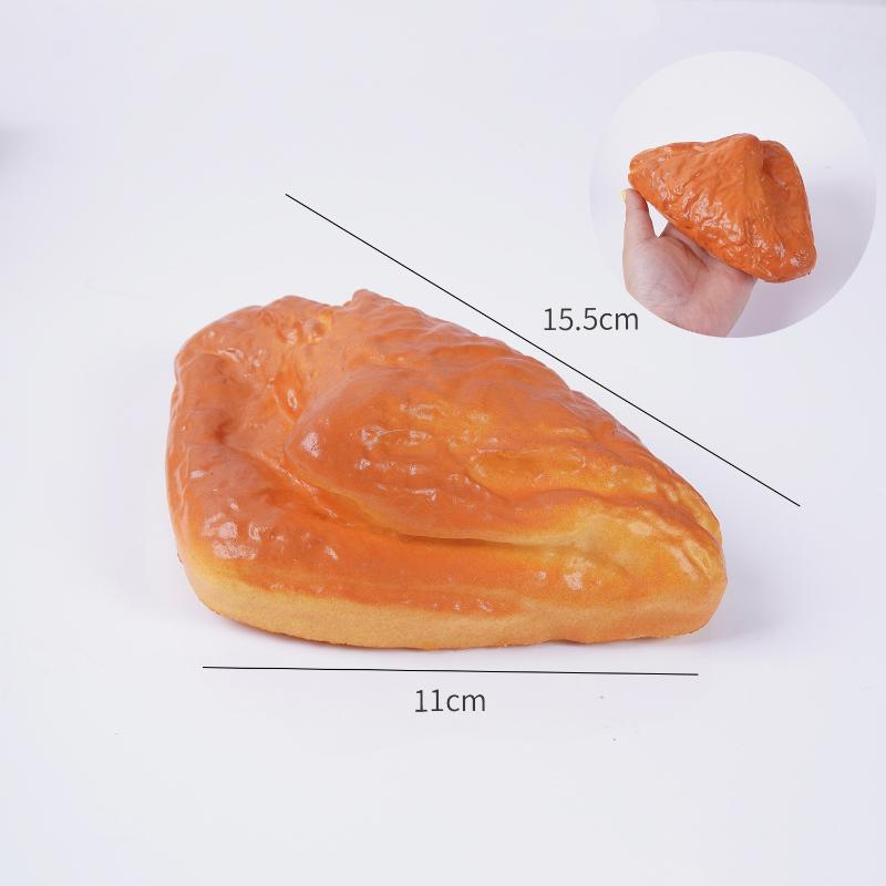 Simulation Soft Twist Croissant Slow Rebound Toy 1Pcs Fake Bread Squeeze Prop for Stress Relief Party Favor Home Decor Gift