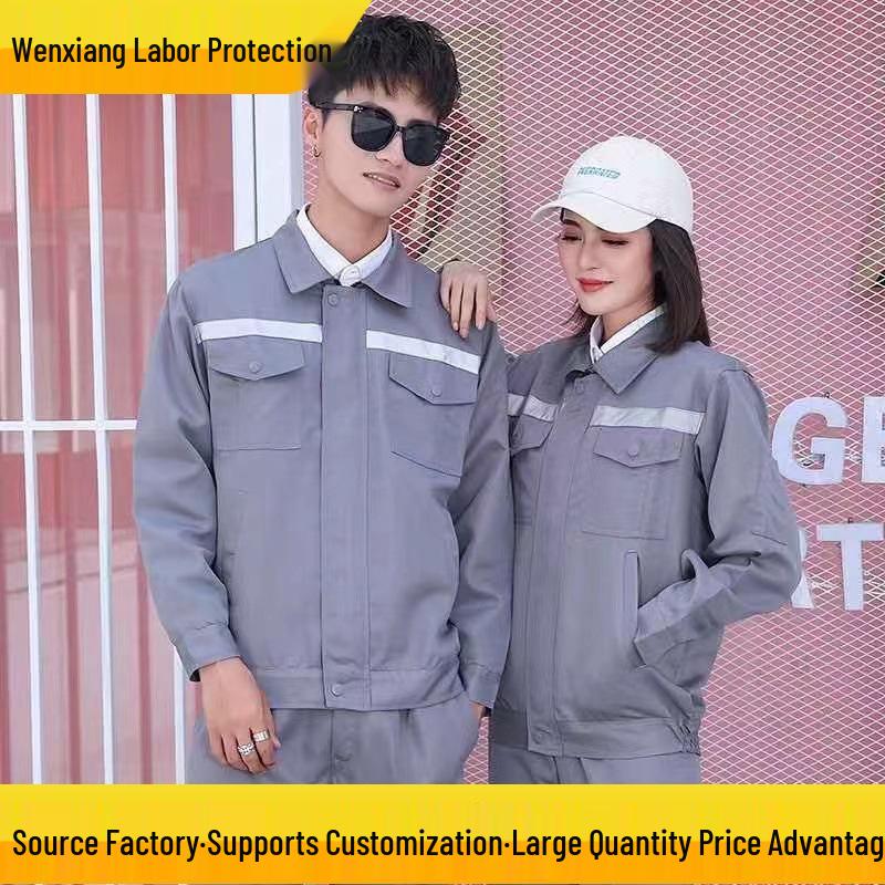 Men's and Women's Reflective Workwear: Durable, Dirt-Resistant, Breathable Pants and Shirts for Auto Repair, Construction, and Sanitation