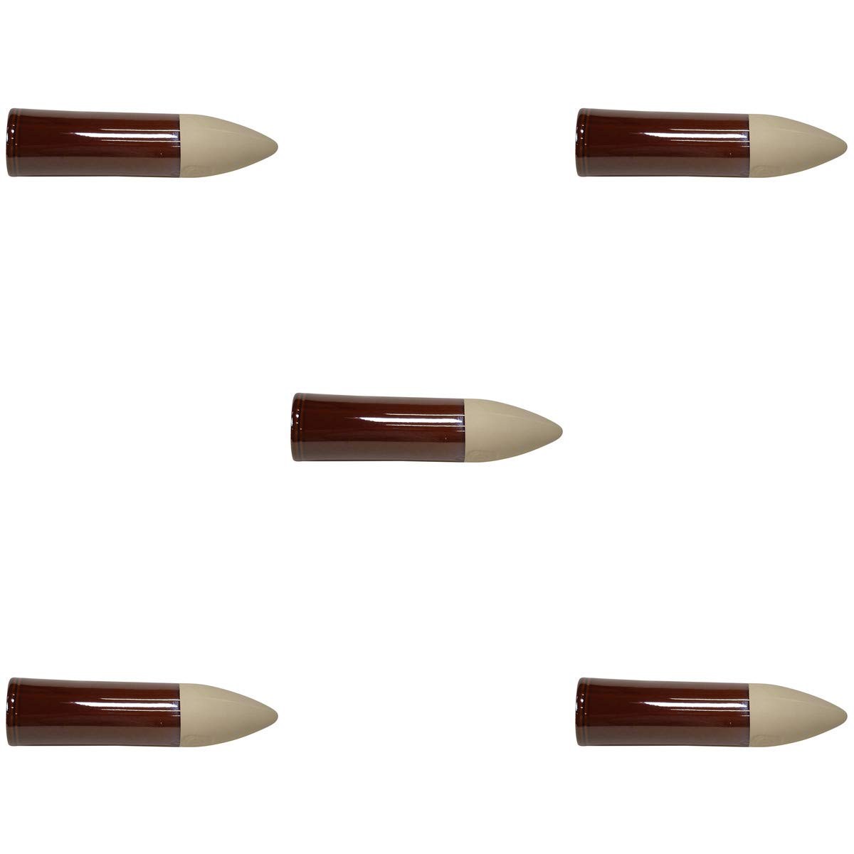 

Set of 5 Large Wild Flower Vase [6.5 x 26cm] for Obon, Memorial Services, Shinto Ceremonies, Graves, Buddhist Altars, and Buddhist Altar Accessories