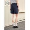 ZIHAN Women's Straight-Leg High-Waist Casual Shorts