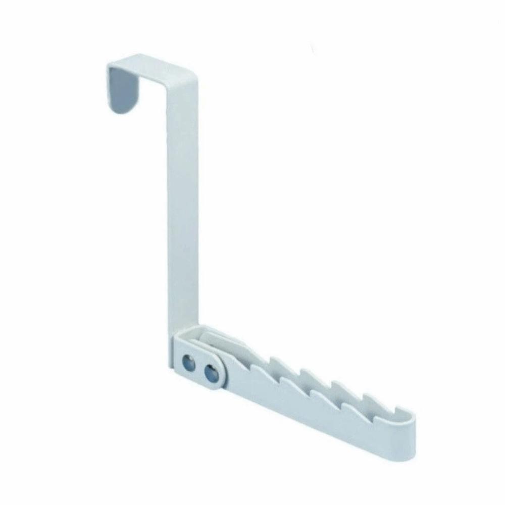 Home Storage Wall Mounted Over-the-Door Hook Heavy Load Space Saving Drying Rack Foldable Multi-Purpose Storage Rack Bathroom