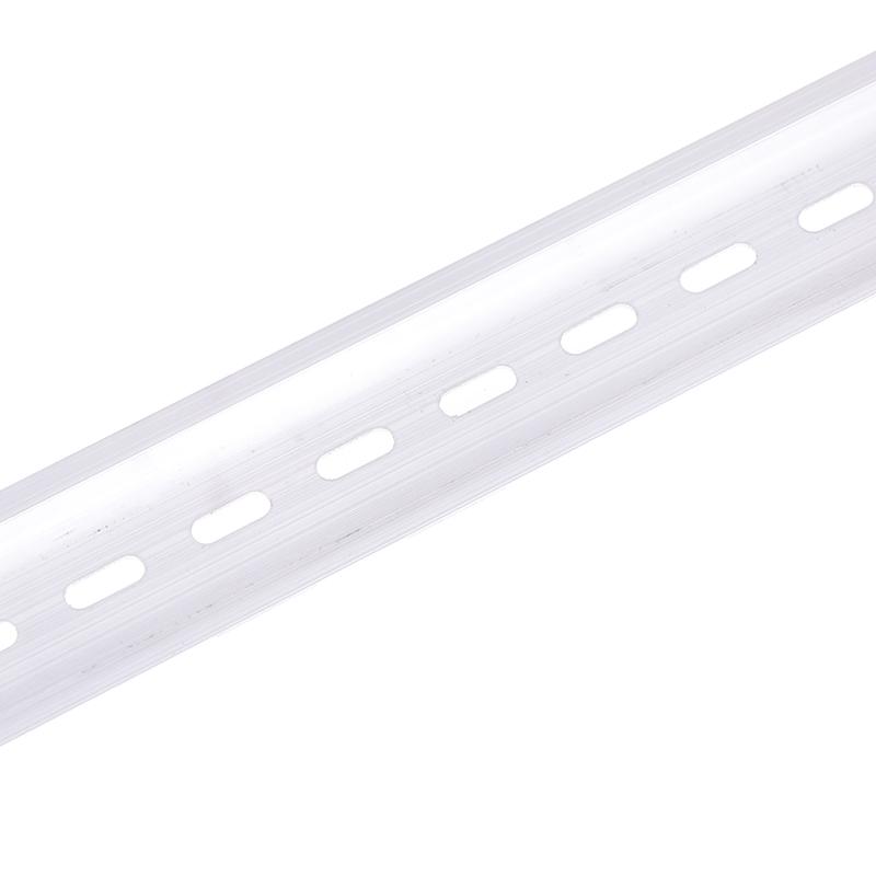 5Pcs Iron Din Universal Rail Width 35Mm Length 10/20/30/50Cm Terminal Block Electrical Slotting Din Rail