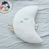New White Cloud Moon Star Plush Pillow White Cloud Soft Cushion Bed Head Oad Decoration Angel Plush Doll toys Girl Gift