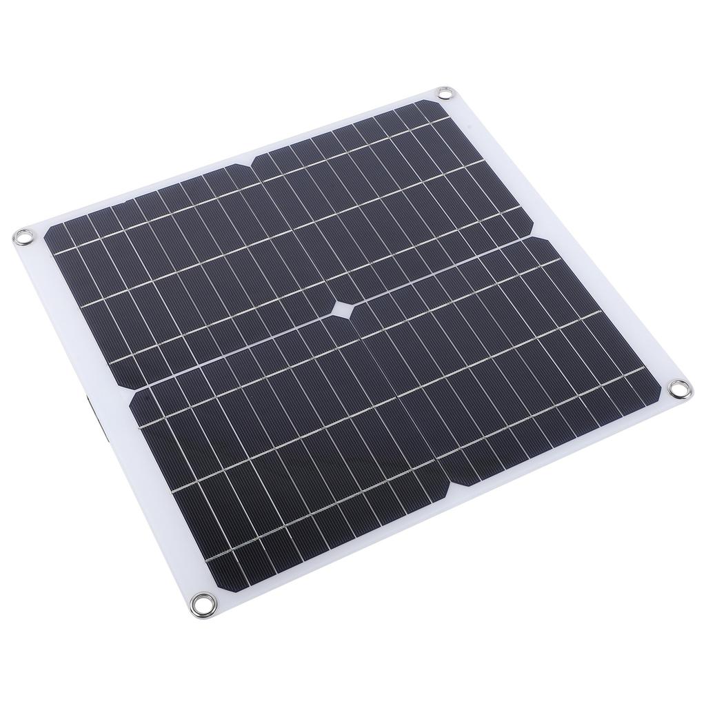 20W 18V Solar Panel Dual USB Output Outdoor Portable Mobile Phone Battery Charger