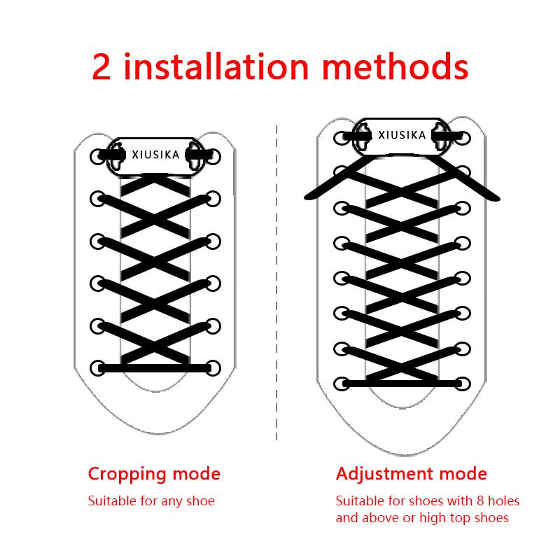 No Tie Elastic Flat Shoelaces for Kids Adults Adjustable Tieless Shoe Lace Without Ties Shoelace for Sneakers Stretch Shoestring