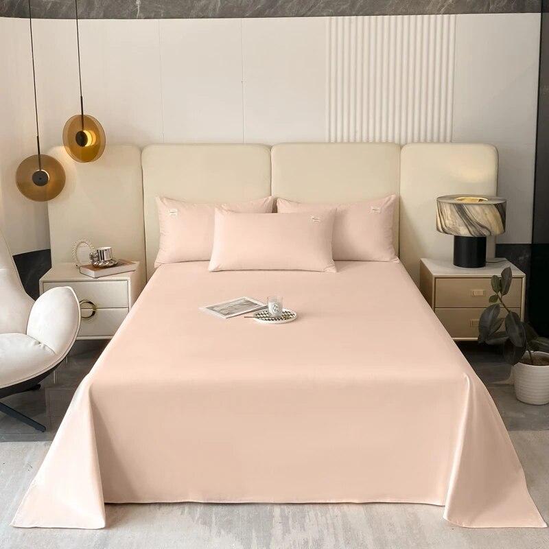 100% Cotton Fitted Sheet Brushed Fitted Sheet with Elastic Band Solid 1 Fitted Sheet Soft and Comfortable Mattress Cover Large