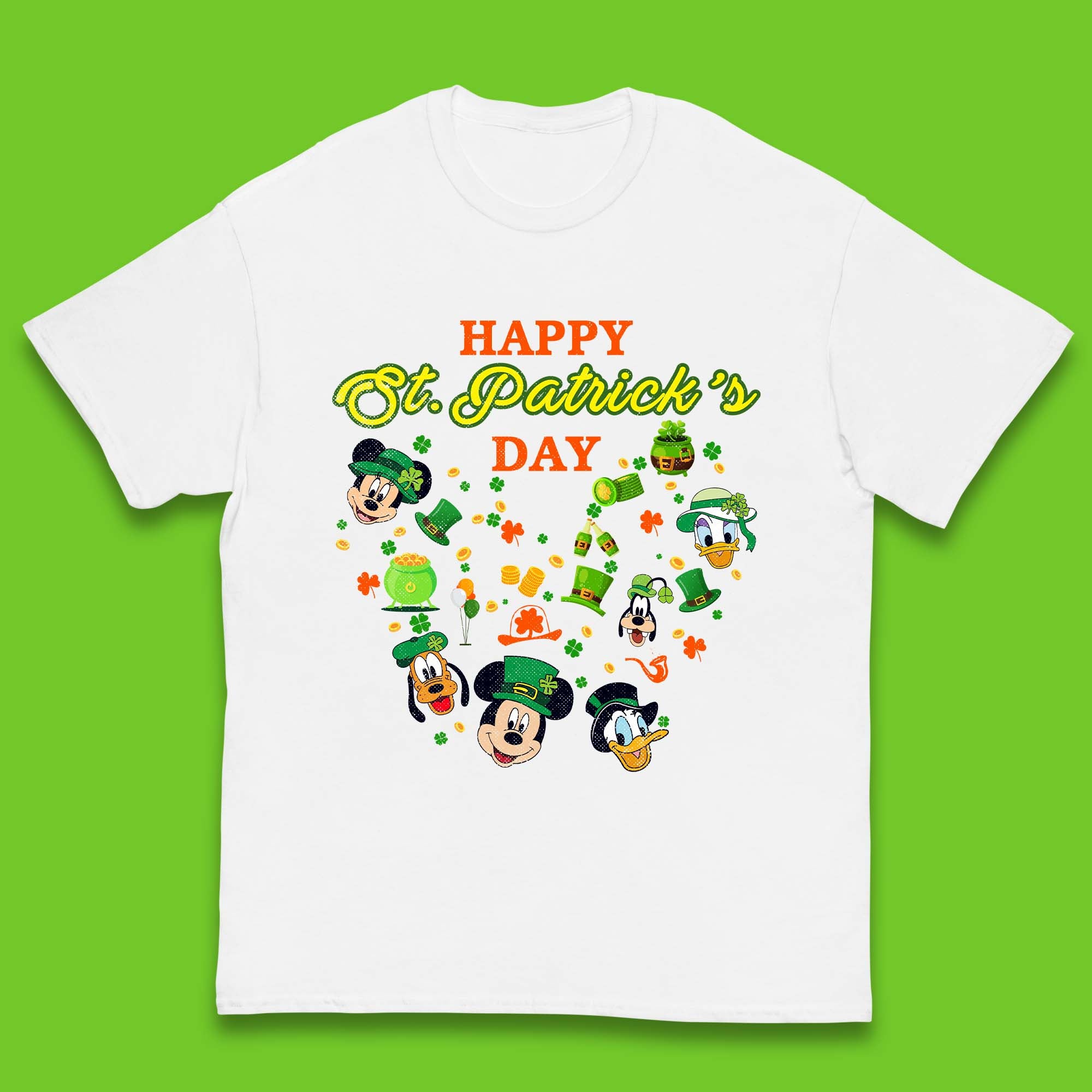 Disney Happy St. Patrick s Day Kids T-Shirt 140