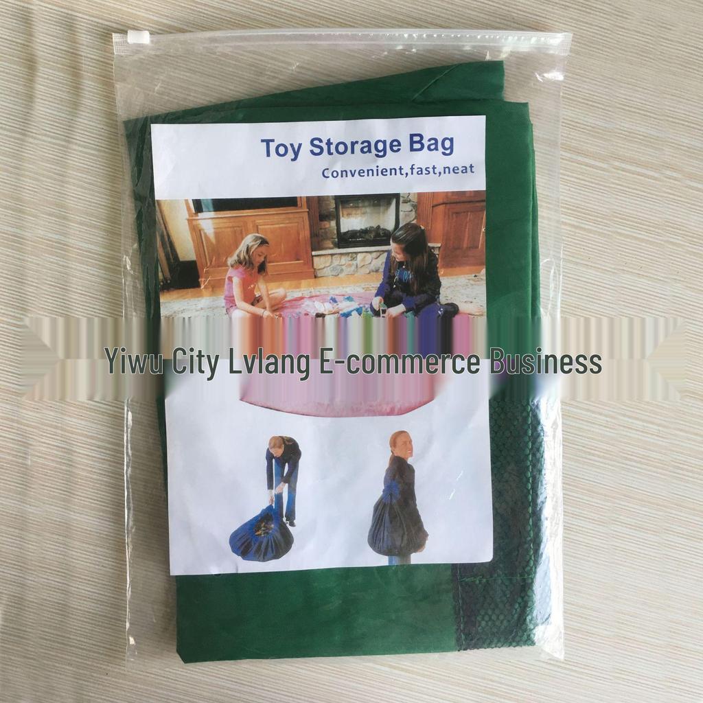 Baby & Children's Toy Storage Bag - Quick Cleanup Educational Play & Building Block Mat (Medium)